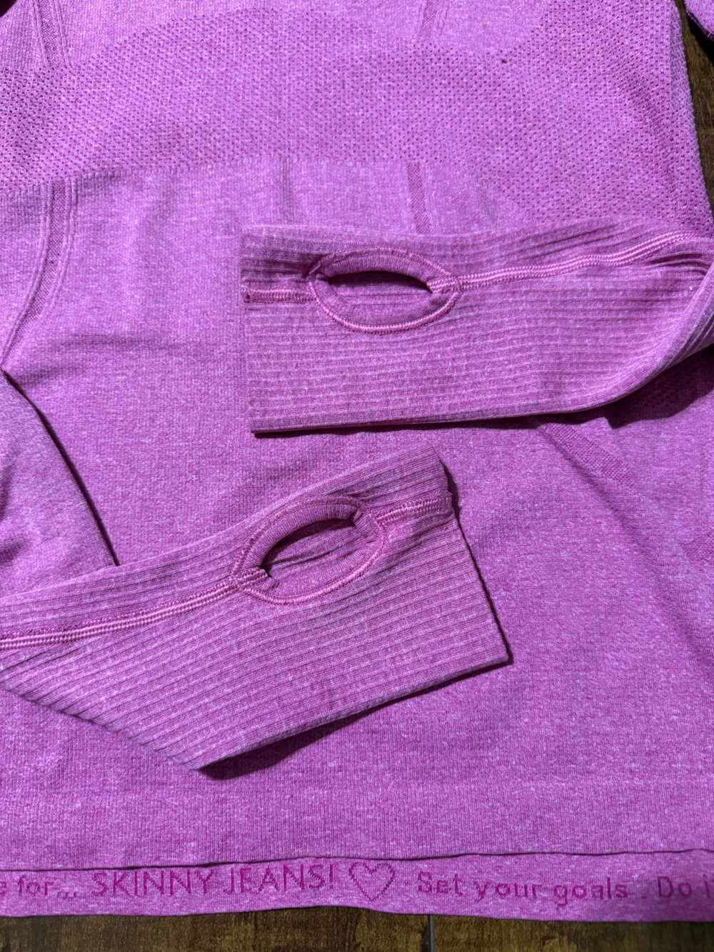 Lululemon Pink Long Sleeve Swiftly - Picture 4 of 7